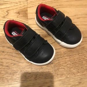 Little Boys Toddler Size 5 Black Velcro Skechers